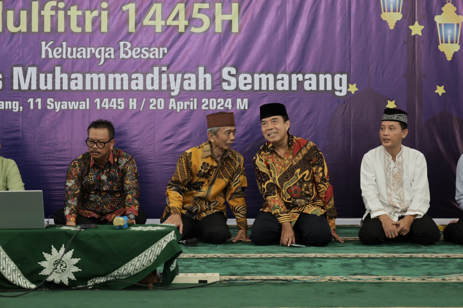 Read more about the article Awali Hari Pertama Kerja Unimus Gelar Halal Bihalal dan Silaturahmi Idulfitri 1445 H