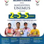 Mahasiswa UNIMUS Raih 12 Medali di Ajang PON XXI 2024