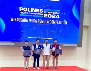 Read more about the article [UNIMUS JUARA] Mahasiswa S1 Manajemen UNIMUS Raih Juara 3 Kompetisi Wirausaha Muda Pemula dalam Polines Entrepreneur Awward Competition