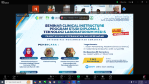 Read more about the article Prodi D3 Teknologi Laboratorium Medis UNIMUS Gelar Seminar Clinical Instructor