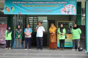 Read more about the article Program Studi Gizi Unimus Gelar Senam Sehat Peringati Hari Gizi Nasional 2025