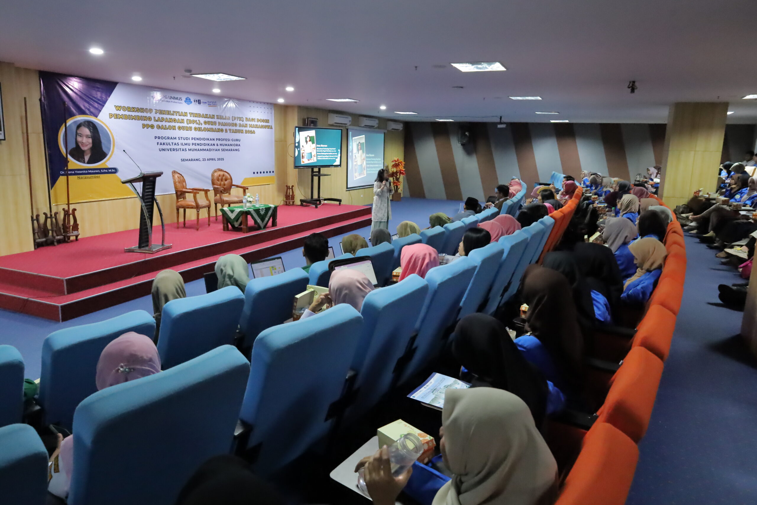 Read more about the article Perkuat Kompetensi Guru Pamong dan Mahasiswa PPG Calon Guru, PPG UNIMUS Gelar Workshop Penelitian Tindakan Kelas