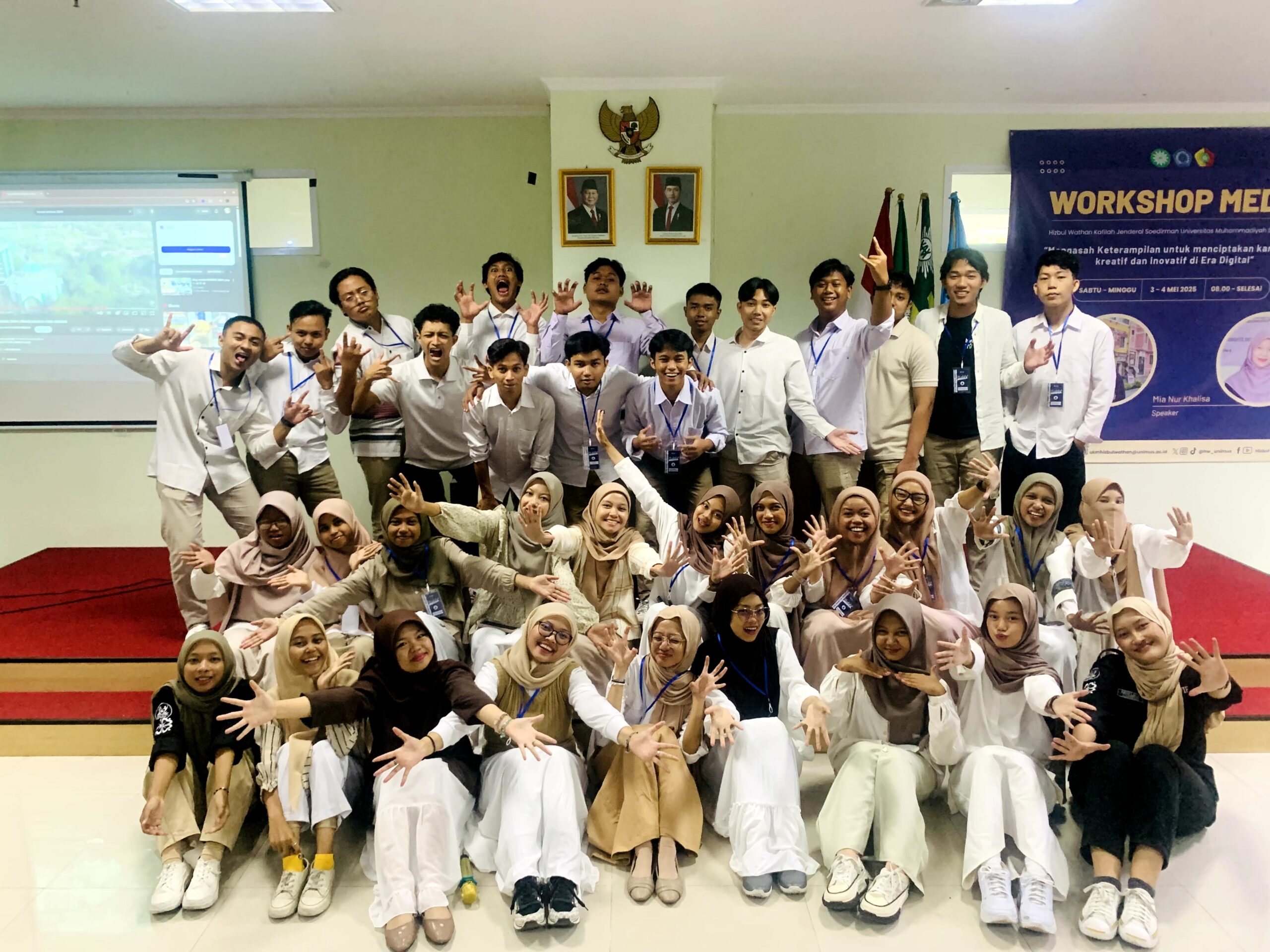 Read more about the article Tingkatkan Kemampuan dalam Bidang Media Kominfo Hizbul Wathan Unimus Gelar Workshop