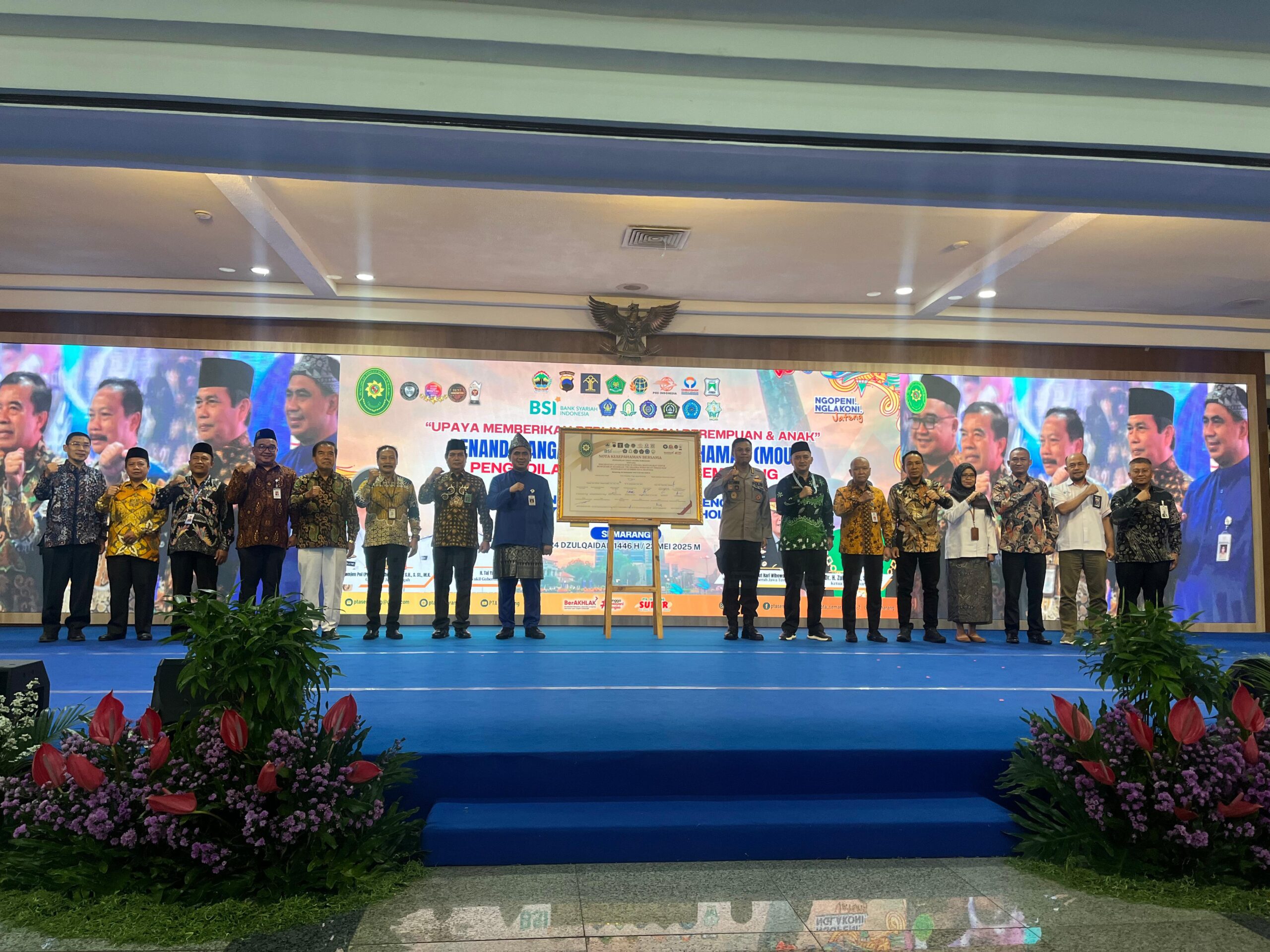 Read more about the article Unimus Perkuat Komitmen Akademik dalam Perlindungan Perempuan dan Anak, Teken MoU Strategis dengan PTA Semarang dan Pemprov Jateng