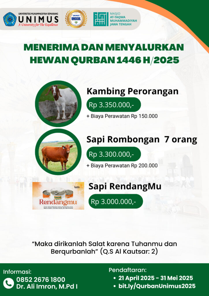 Tebar Kebaikan di Hari Raya Idul Adha!