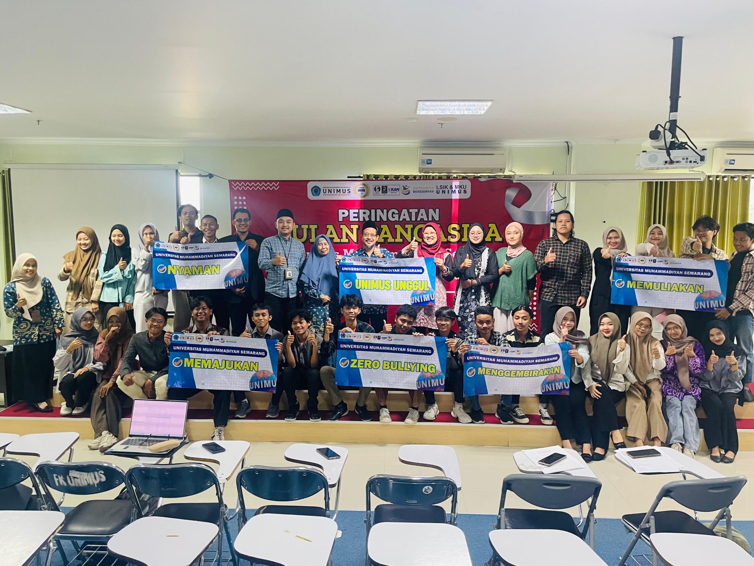 Read more about the article UNIMUS Teguhkan Nilai Pancasila Menjadi Kampus yang Unggul, Nyaman, Menggembirakan, dan Zero Bullying