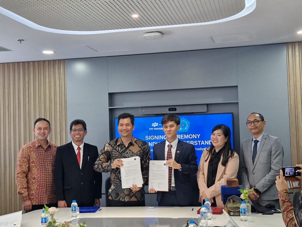 Unimus dan FPT University Vietnam Tanda Tangani MoU dan Sepakati Exchange Program