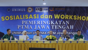 Read more about the article UNIMUS dan LP PTMA PWM Jateng Gelar Workshop dan Sosialisasi Pemeringkatan PTMA Jawa Tengah