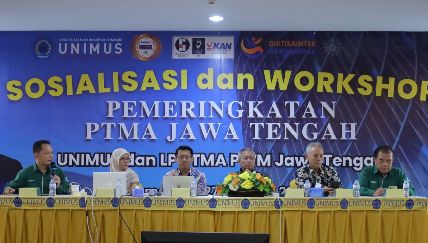 UNIMUS dan LP PTMA PWM Jateng Gelar Workshop dan Sosialisasi Pemeringkatan PTMA Jawa Tengah