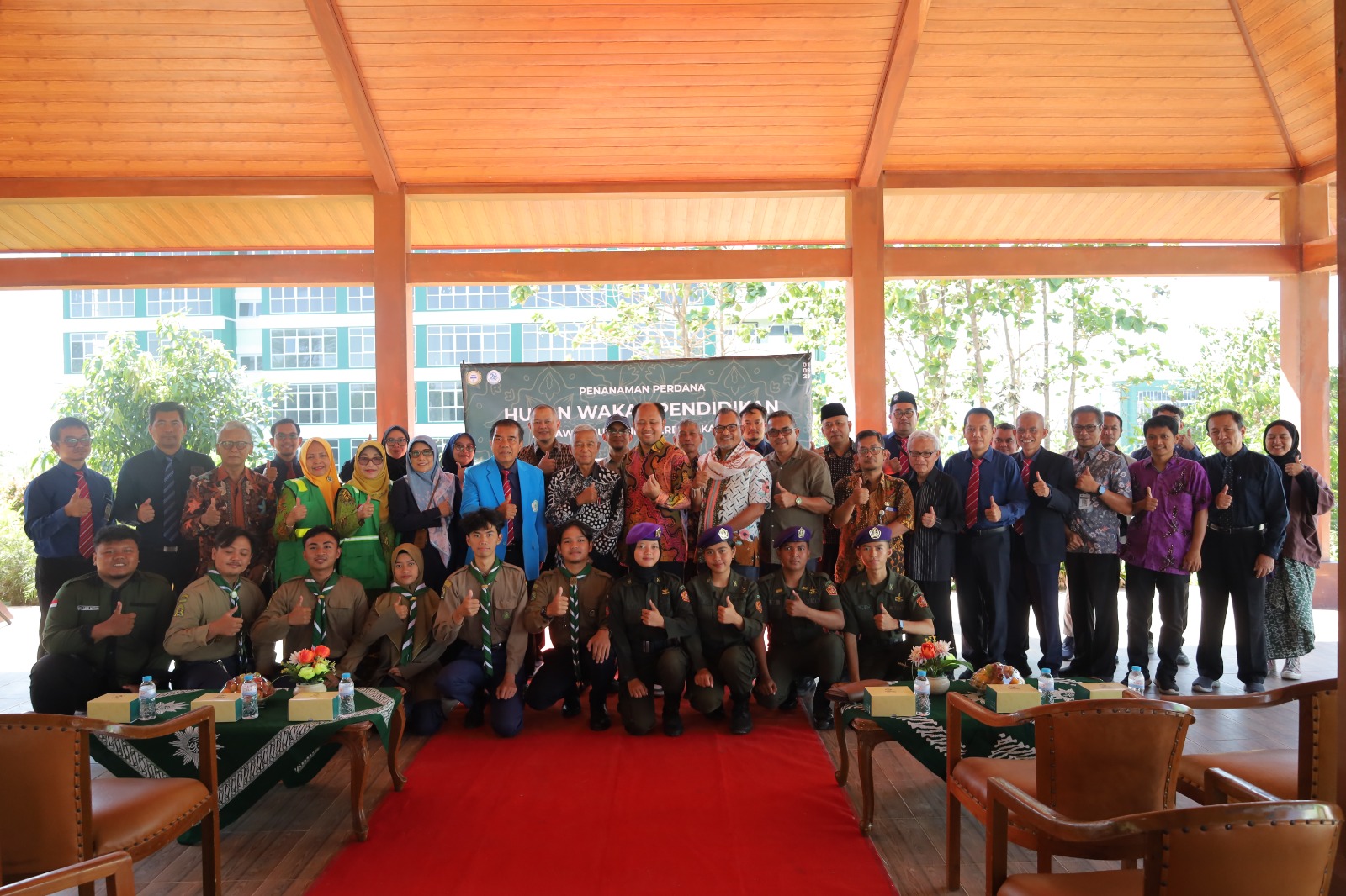 Read more about the article Berkolaborasi dengan LKHP PP Muhammadiyah dan LATIN, Unimus Luncurkan Hutan Wakaf Pendidikan di Lingkungan Kampus