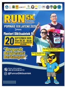 Read more about the article UNIMUS siap Jadi Tuan Rumah Fun Run POMNAS XXIX Jawa Tengah, Hadirkan Menteri dan Pimpinan Perguruan Tinggi se-Indonesia