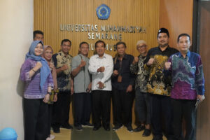 Read more about the article Unimus Terima Kunjungan BRIN dan BRIDA, Siap Perkuat Kolaborasi Riset untuk Kesejahteraan Masyarakat