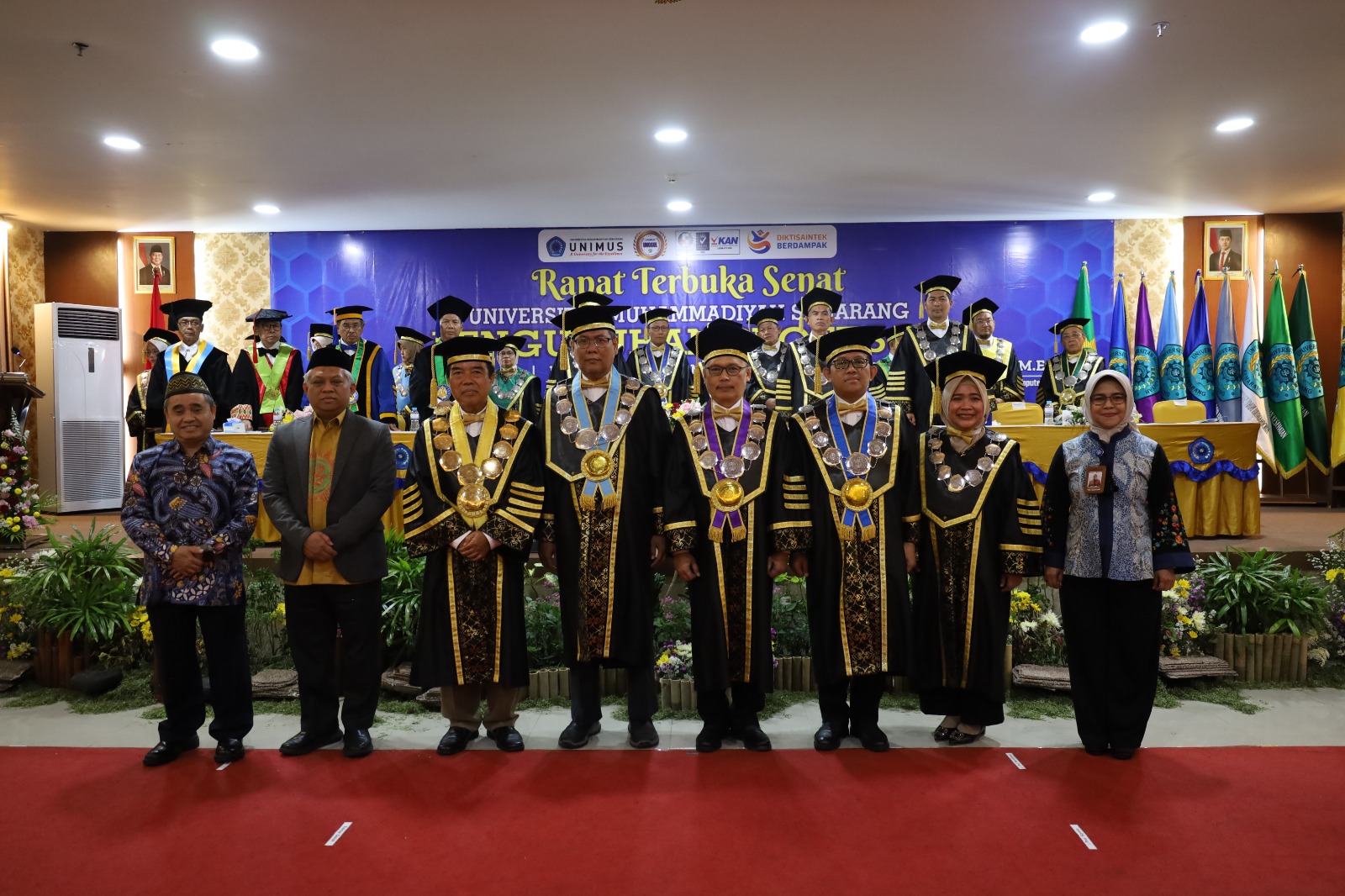 Read more about the article Unimus Kukuhkan Tiga Guru Besar Baru, Perkuat Reputasi Akademik Menuju Kampus Unggul dan Berdampak