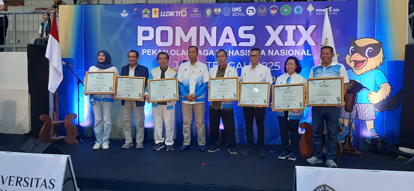Read more about the article Pomnas XIX 2025 berjalan sukses Bukan Sekadar Ajang Olahraga tapi  Jadi Panggung Kolaborasi Kampus di Jateng