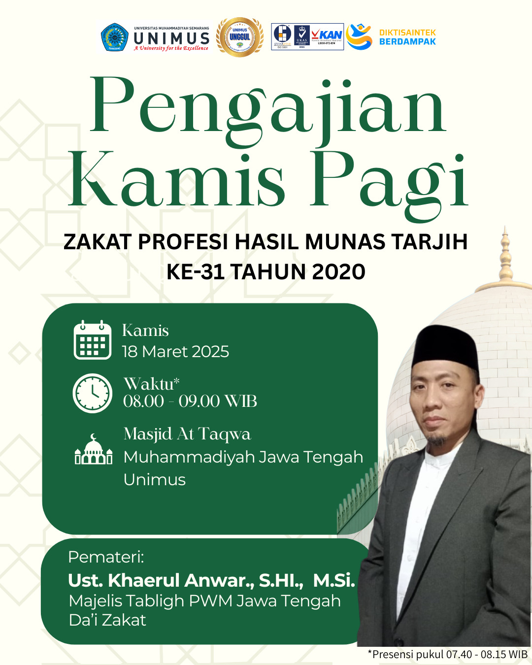 Read more about the article Pengajian Kamis Pagi 18 September 2025