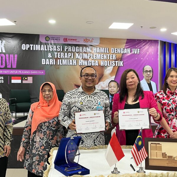RS UNIMUS Gandeng Sunway Fertility Centre Malaysia, Hadirkan Layanan IVF Berstandar Internasional