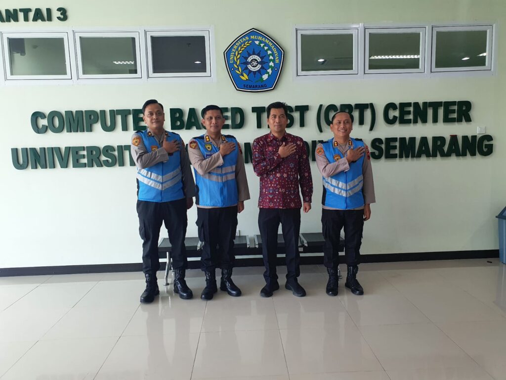 Unimus Jalin Kerja Sama dengan Biro SDM Polda Jateng dalam Penyelenggaraan Tes CBT Polri 2025