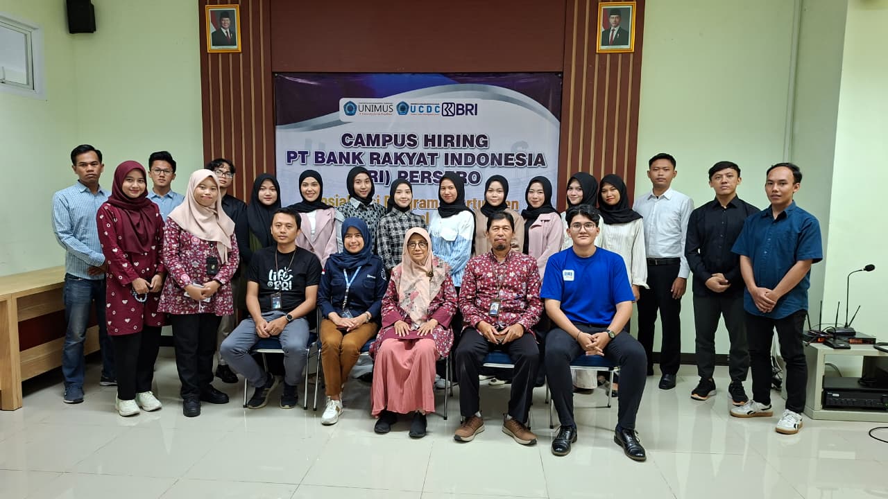 Read more about the article Unimus dan BRI Gelar Campus Hiring – Wujud Nyata Kepedulian Kampus dalam Menyiapkan Mahasiswa dan Alumni Memasuki Dunia Kerja