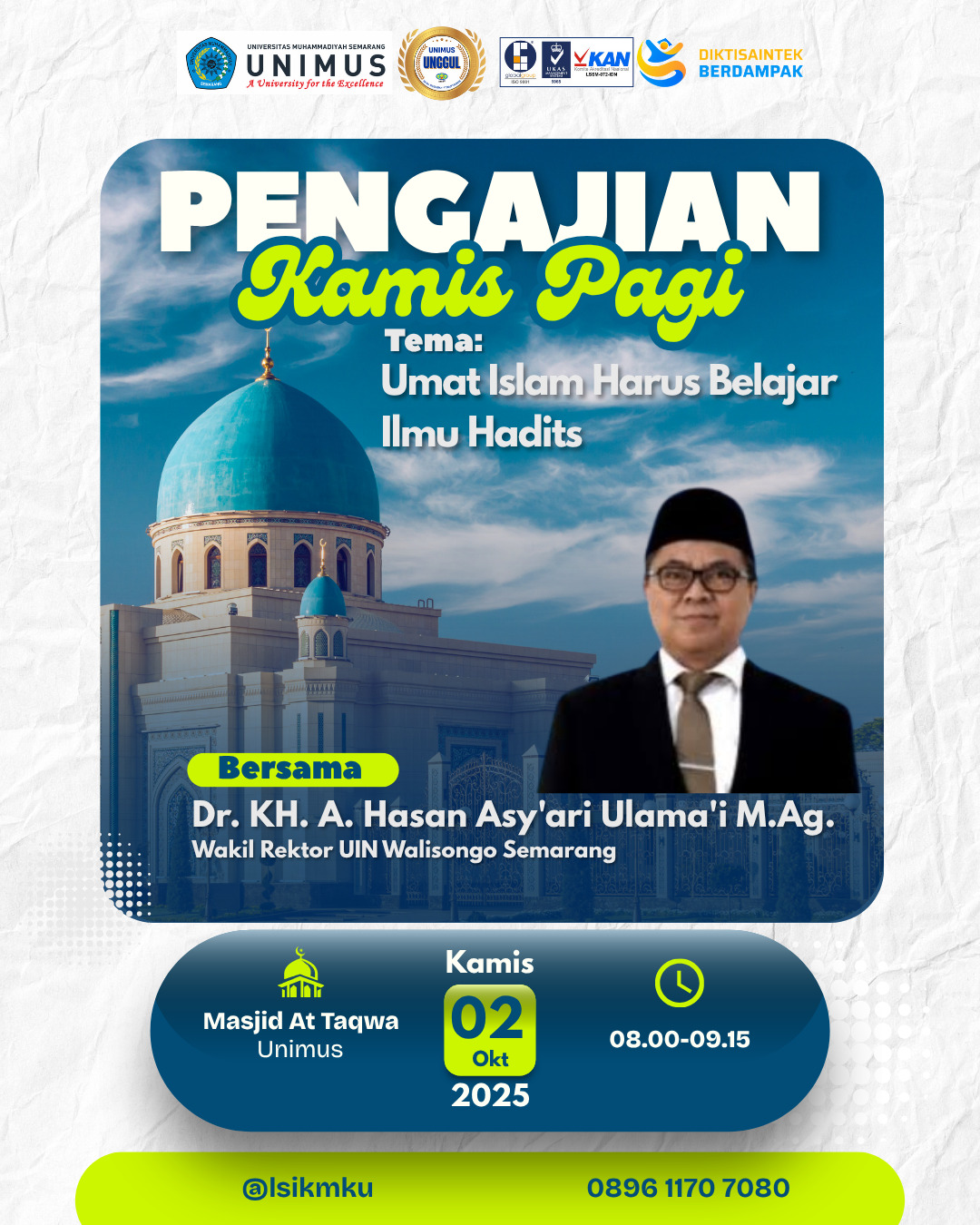 Read more about the article Pengajian Kamis Pagi 2 Oktober 2025