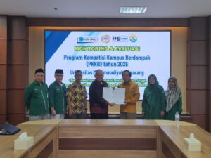 Read more about the article Unimus Terima Kunjungan Tim Monev Ditjen Diktisaintek untuk Tindak Lanjuti Program PKKB 2025