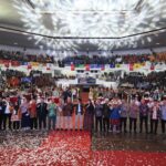 Kontingen PPK Ormawa dan Kontes Kapal Indonesia Unimus Hadiri Pembukaan Abdidaya Ormawa & KKI 2025 di UMM Malang