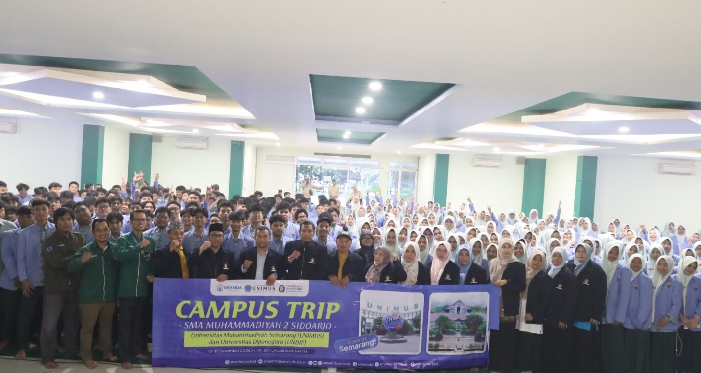 Read more about the article Unimus Sambut Ratusan Siswa SMA Muhammadiyah 2 Sidoarjo