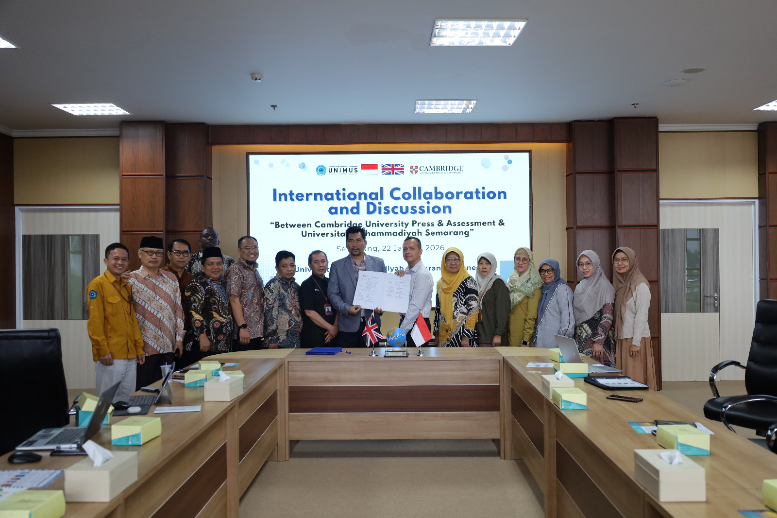 Read more about the article UNIMUS Terima Kunjungan Cambridge University Press, Bahas Transformative Agreement dan e-Textbook