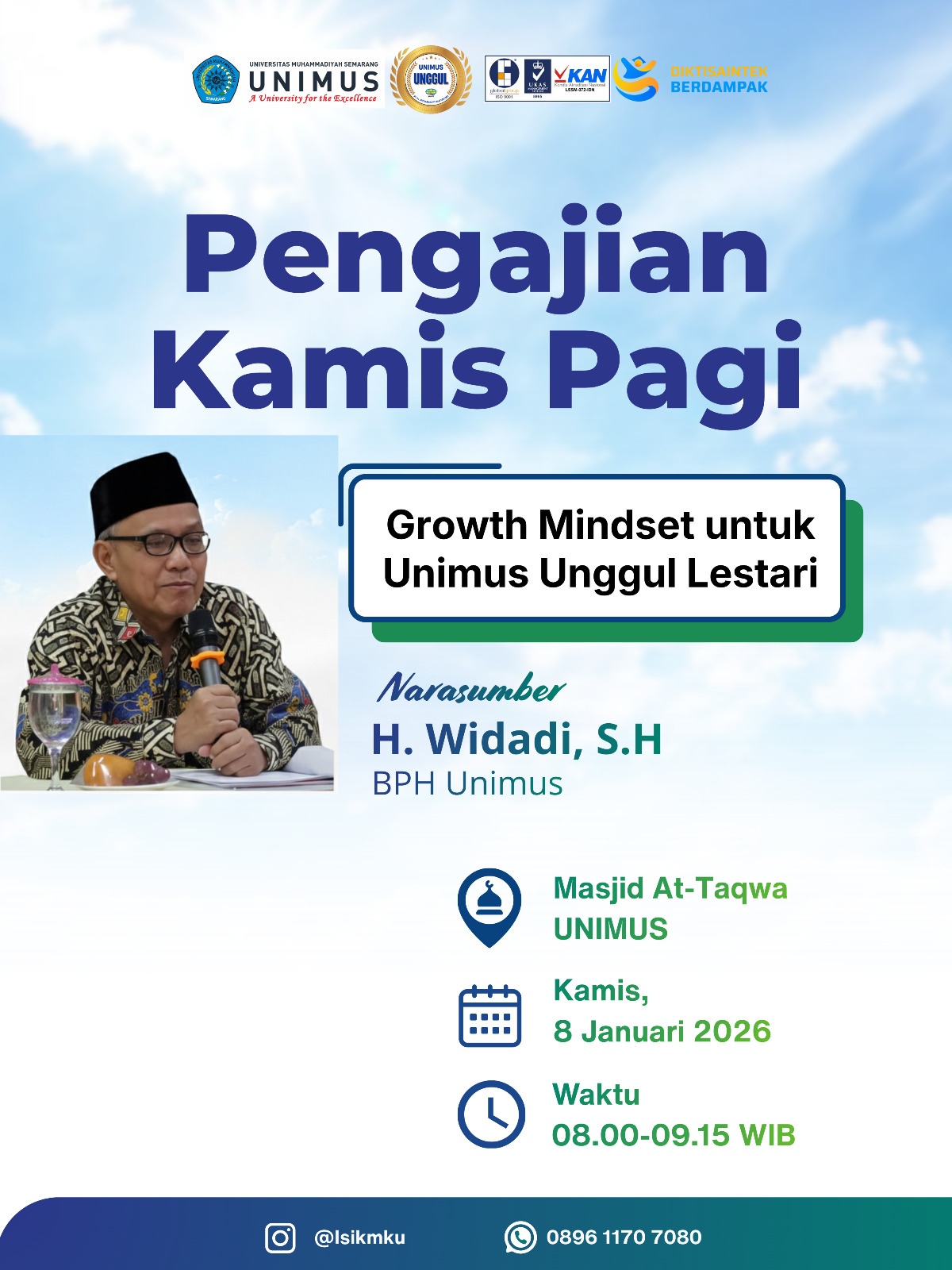 Read more about the article Pengajian Kamis Pagi 7 Januari 2026