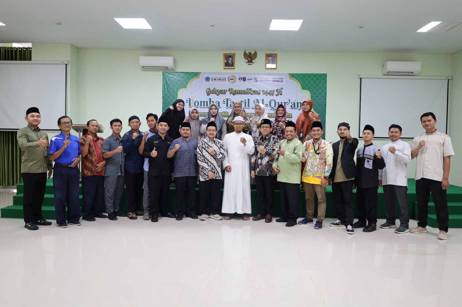 Read more about the article Lomba Tartil Gebyar Ramadan Unimus, Perkuat Kecintaan Al-Qur’an di Kalangan Dosen, Tendik dan pegawai Amal Usaha