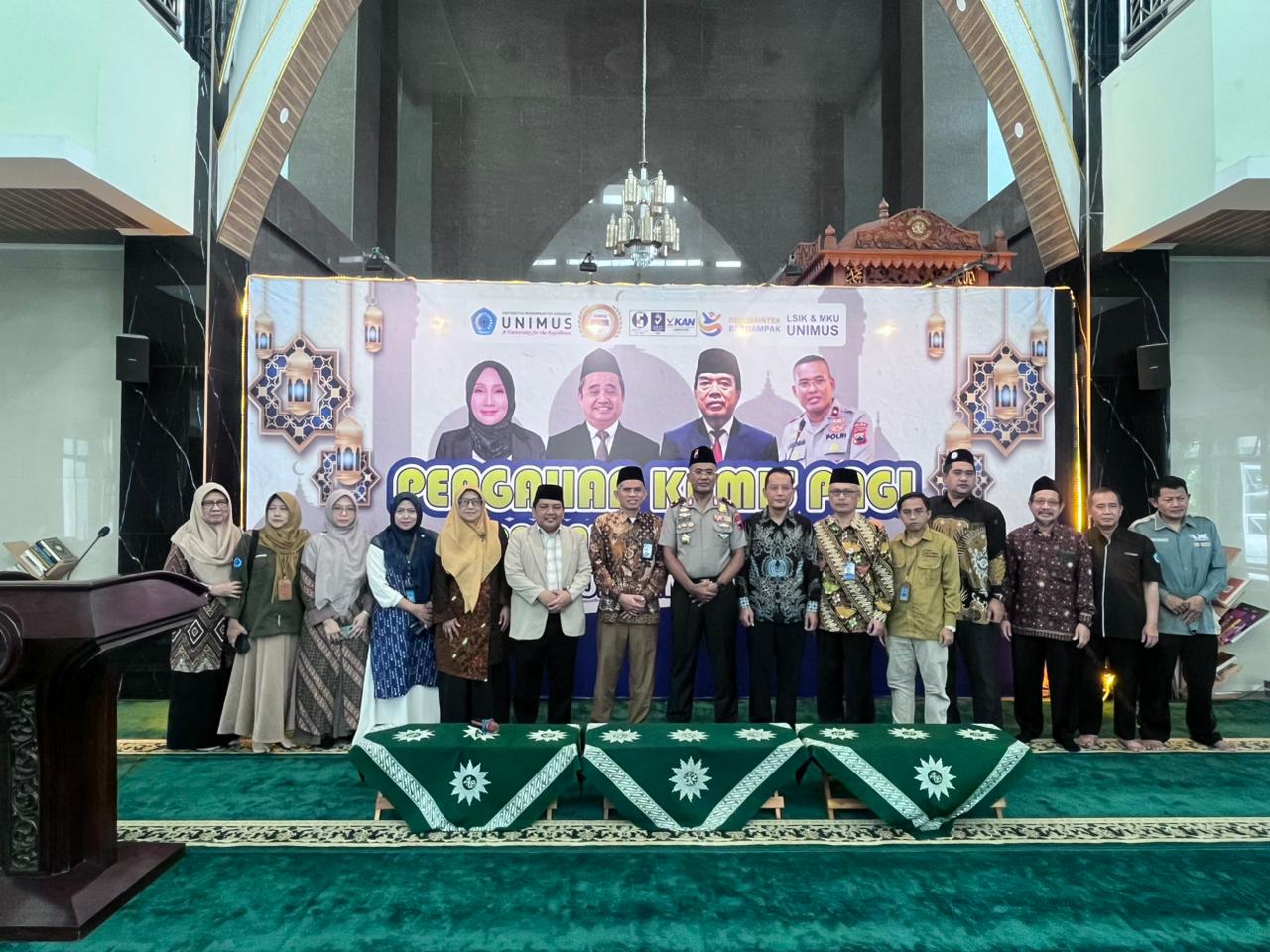 Read more about the article Unimus Gelar Pengajian Kamis Pagi Ramadhan 1447 H, Hadirkan Wakapolda Jateng