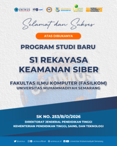 Read more about the article Menjawab Kebutuhan Talenta Siber, UNIMUS Hadirkan Prodi S1 Rekayasa Keamanan Siber Pertama di Indonesia