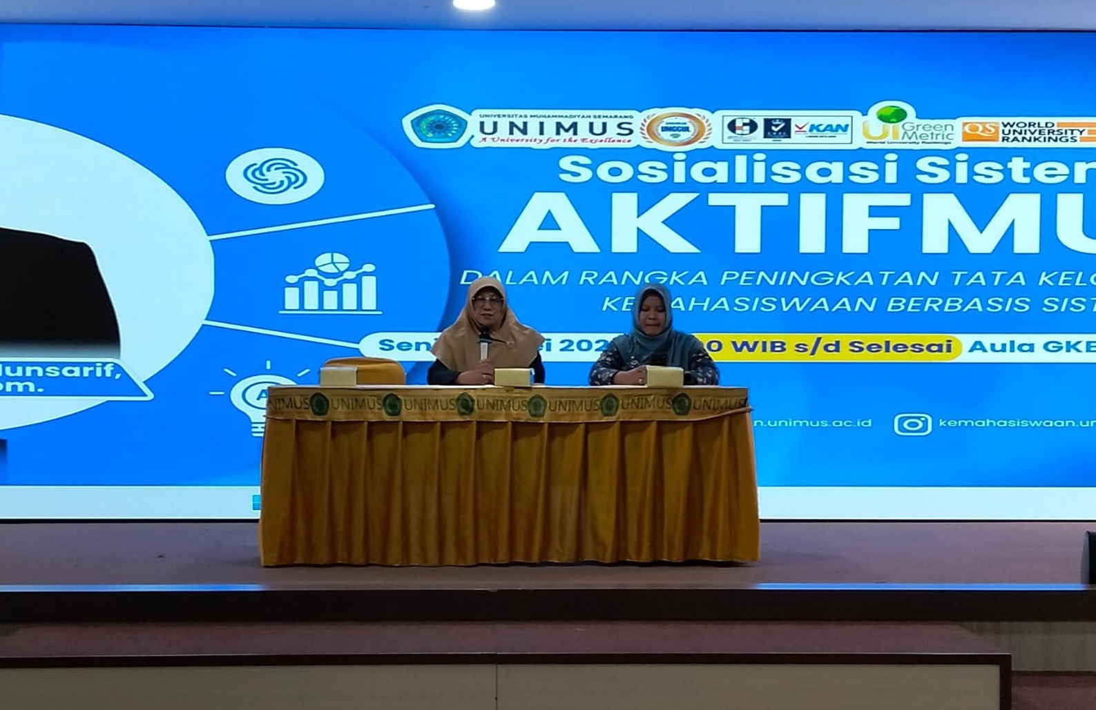 Read more about the article AKTIFMU Resmi Diperkenalkan, Unimus Percepat Digitalisasi Tata Kelola Kemahasiswaan