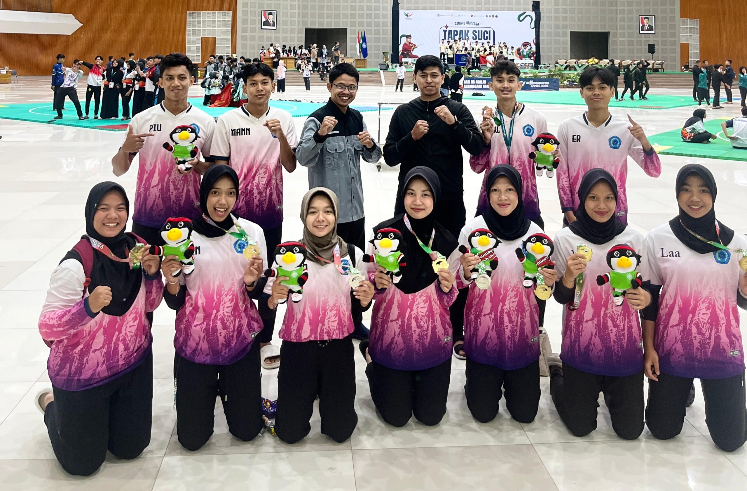 Read more about the article Tapak Suci Unimus Borong 10 Medali dalam ajang The 1st Muhammadiyah Games Tahun 2026