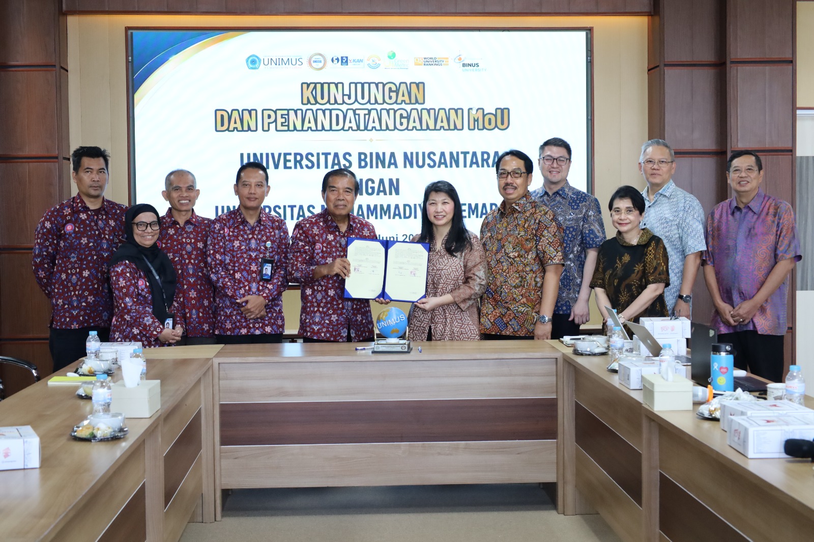 Read more about the article UNIMUS Siap Menjadi Pembina Pendirian Fakultas Kedokteran BINUS University