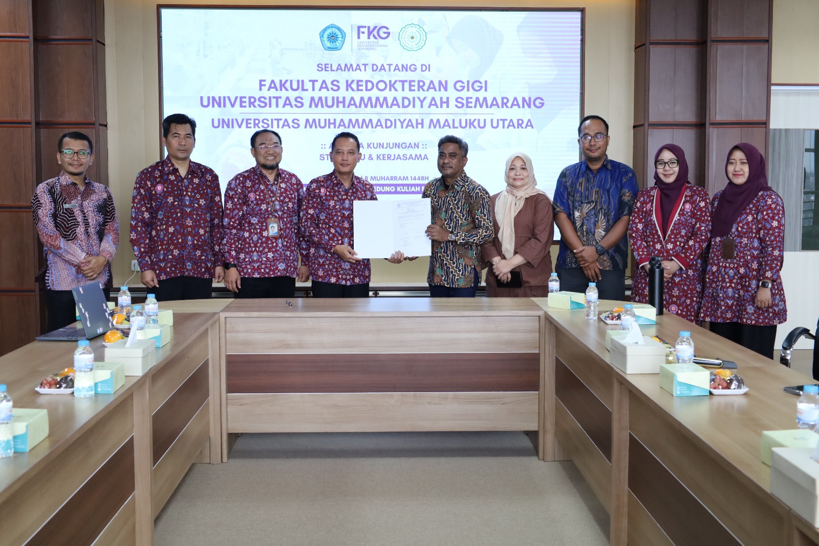 Read more about the article Persiapkan Pendirian Fakultas Kedokteran Gigi, UMMU Gandeng Unimus melalui Studi Tiru dan Kerja Sama