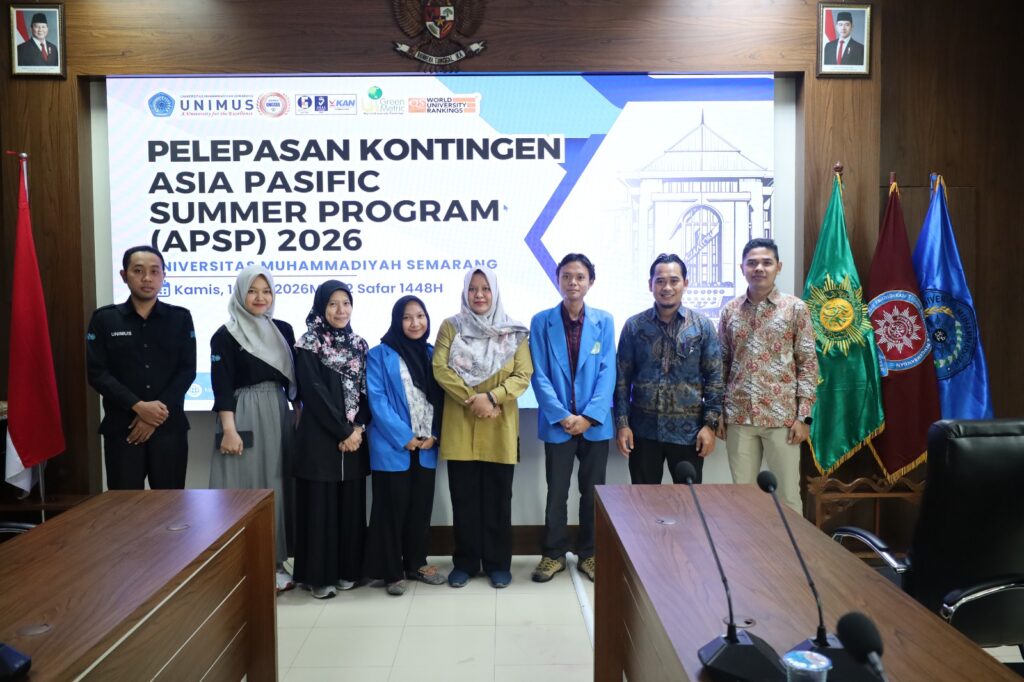 Langkah Menuju Kampus Berkelas Dunia, UNIMUS Lepas Delegasi Asia-Pacific Summer Program 2026