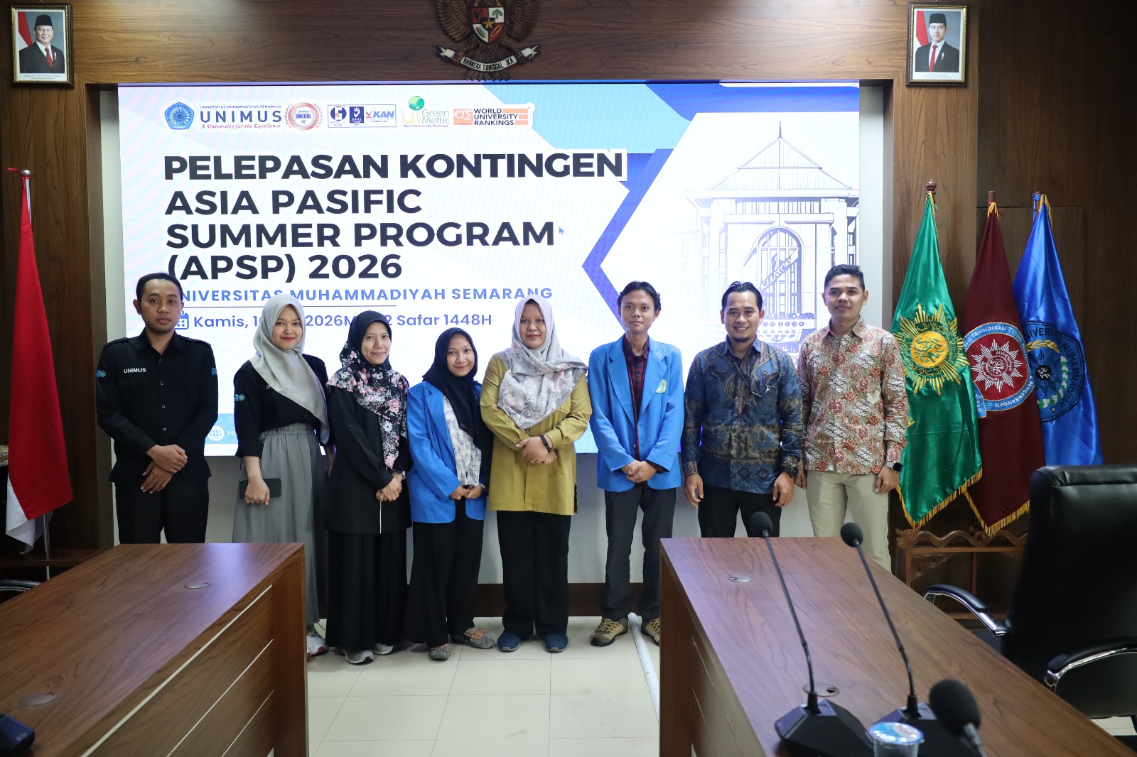 Read more about the article Langkah Menuju Kampus Berkelas Dunia, UNIMUS Lepas Delegasi Asia-Pacific Summer Program 2026
