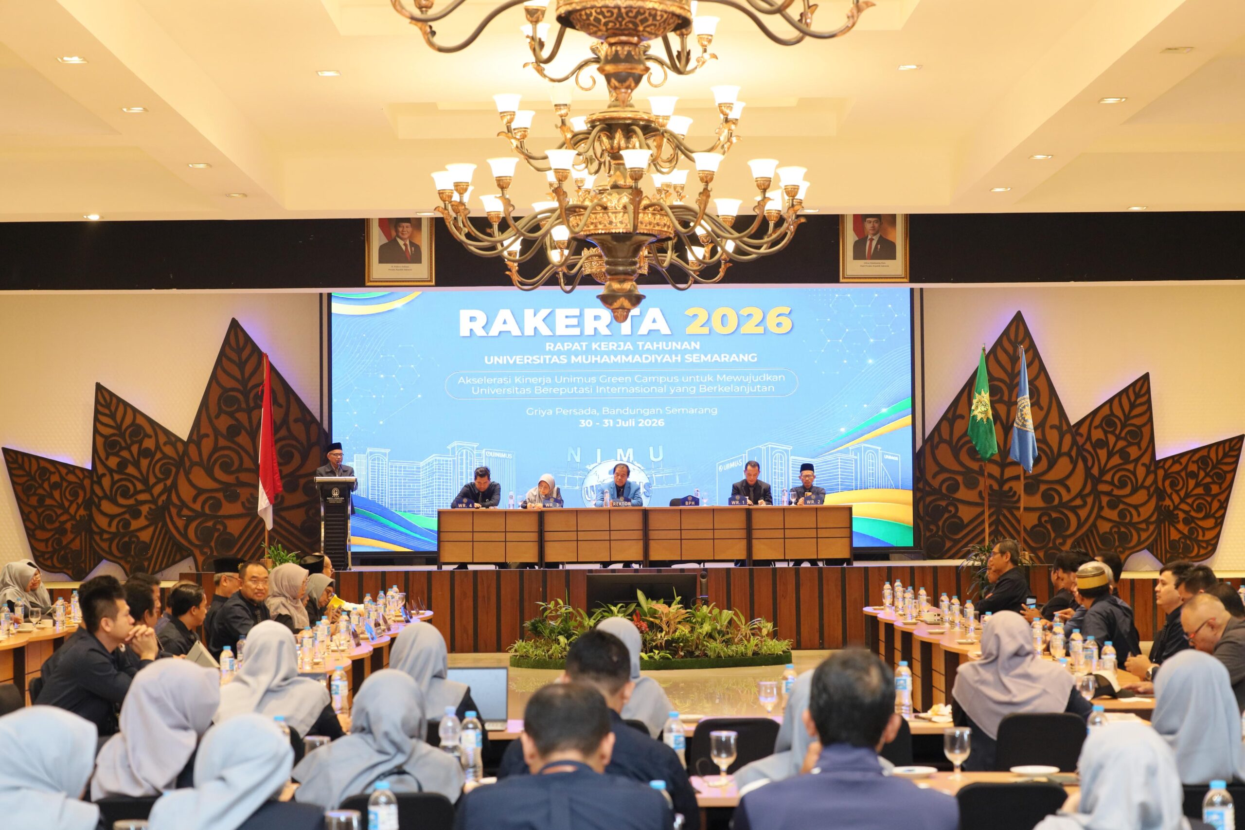 Read more about the article 129 Pimpinan UNIMUS Berkumpul di RAKERTA 2026, Susun Strategi Akselerasi Kampus Menuju Kelas Dunia