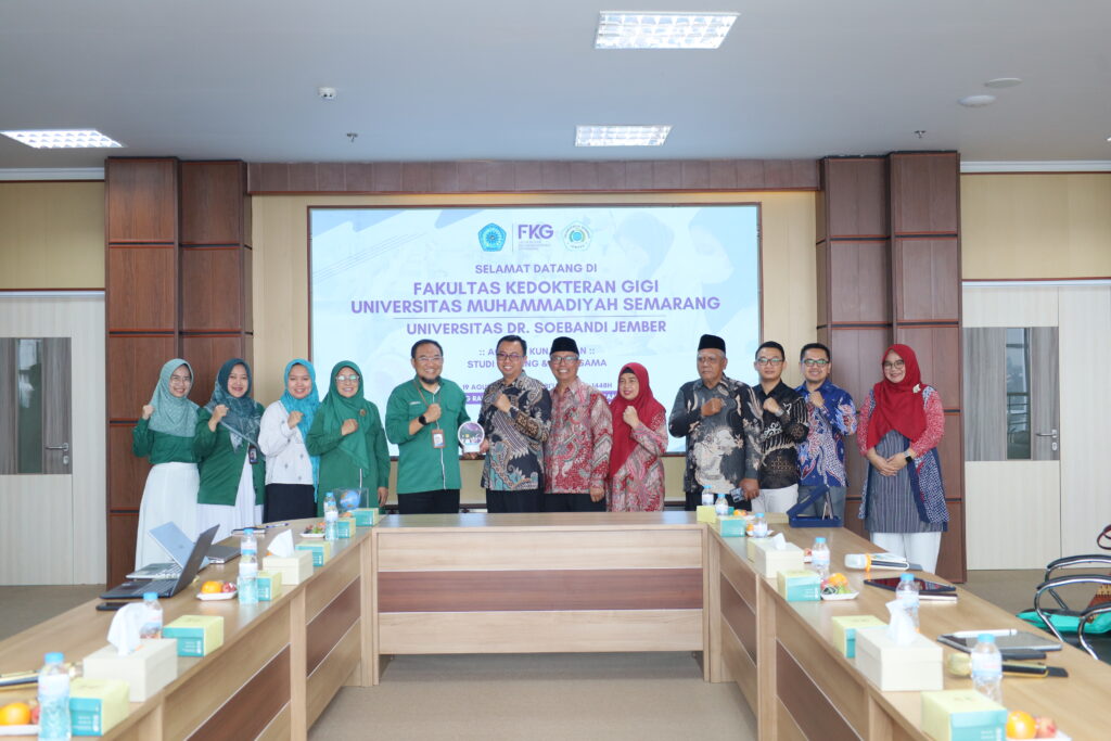 Belajar dan Berkolaborasi, UNIMUS Sambut Universitas dr. Soebandi Jember untuk Perkuat Pendidikan Kedokteran Gigi