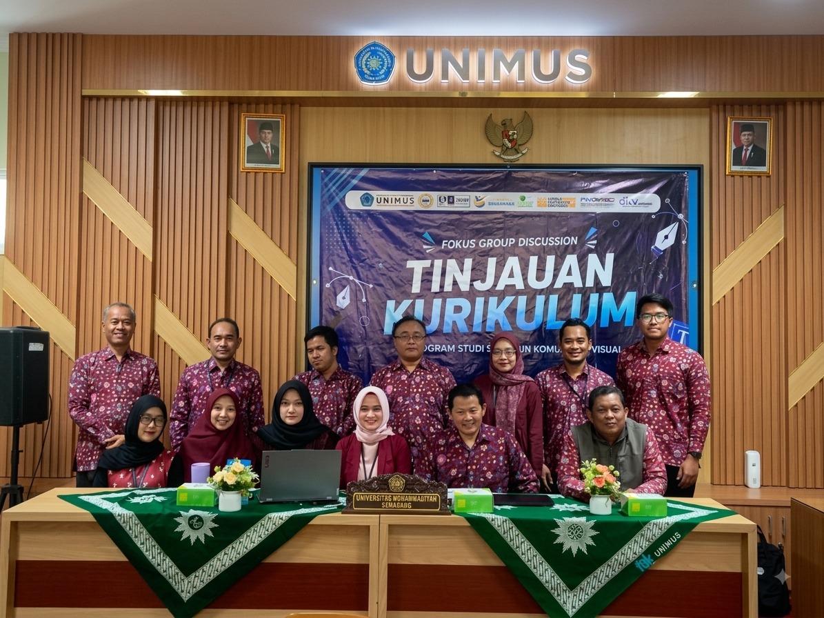 Read more about the article Matangkan Kurikulum, Prodi DKV FIKOMDIGI UNIMUS Gelar FGD Bersama Akademisi dan Praktisi