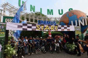 Read more about the article Gowes Bersama LLDIKTI V DIY dan LLDIKTI VI Jateng Meriahkan Milad ke-27 UNIMUS