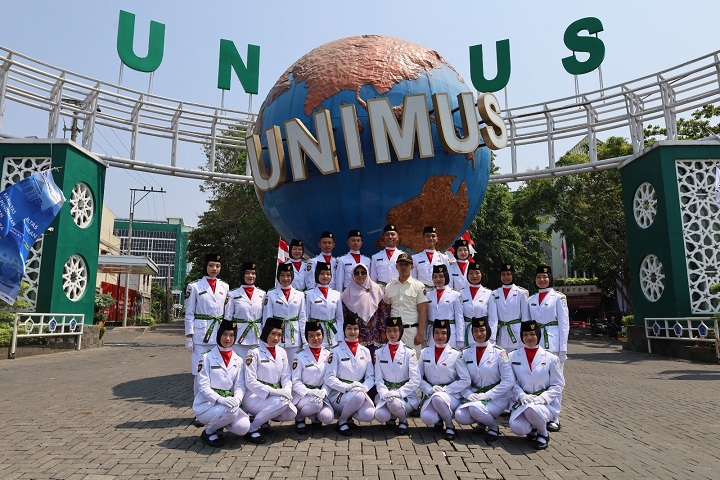 Read more about the article Paskibraka UNIMUS 2026 Resmi Dikukuhkan, Wakil Rektor III Tekankan Disiplin dan Pengabdian
