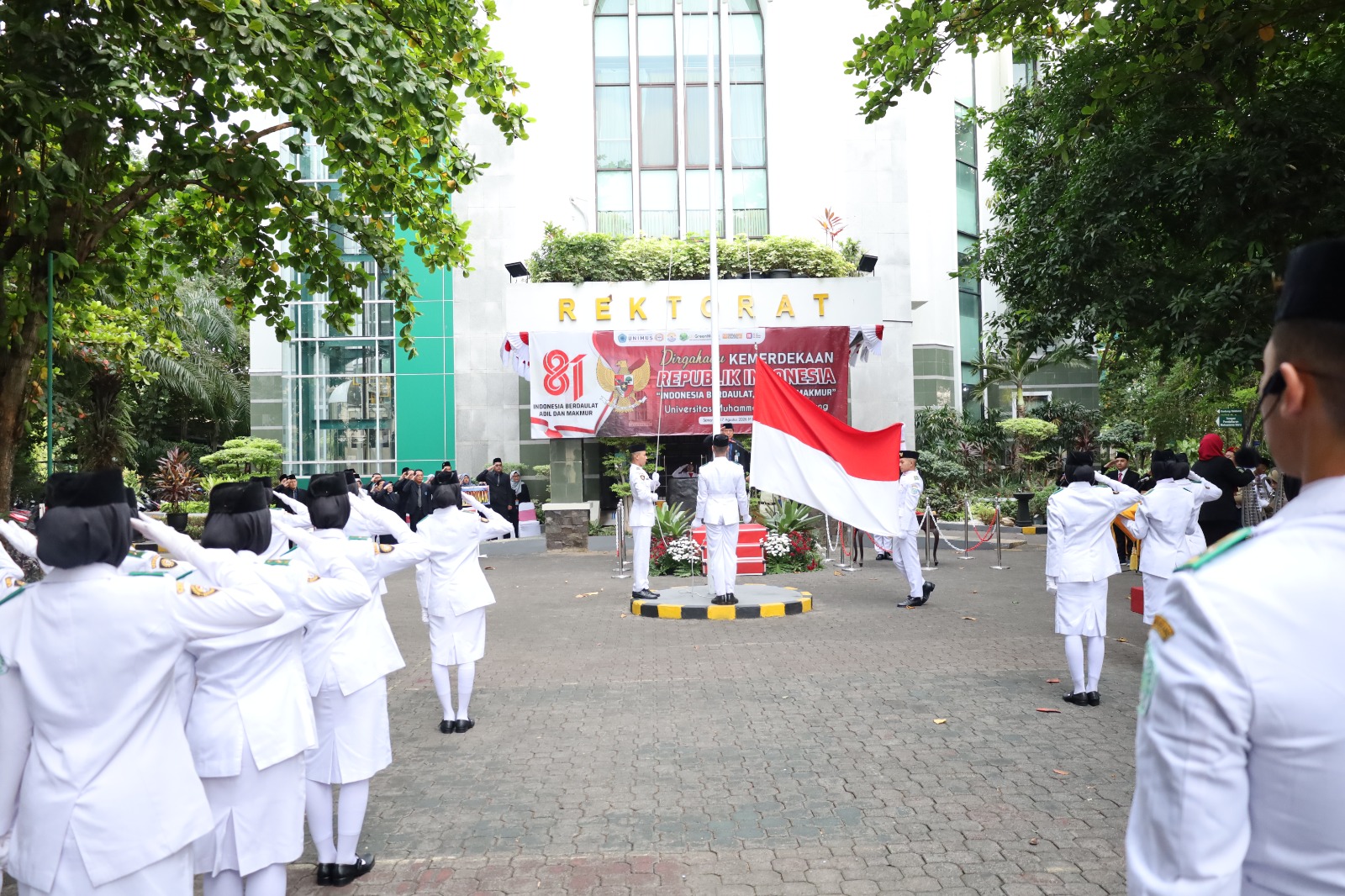 Read more about the article Peringati HUT ke-81 RI, UNIMUS Ajak Sivitas Akademika Isi Kemerdekaan dengan Ilmu, Karya, dan Pengabdian