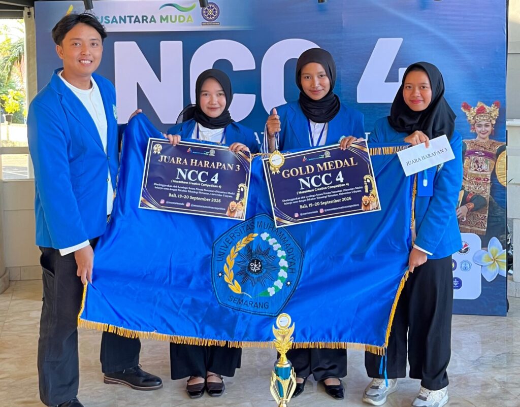 Mahasiswa Teknologi Pangan UNIMUS Raih Gold Medal di Nusantara Creative Competition 4