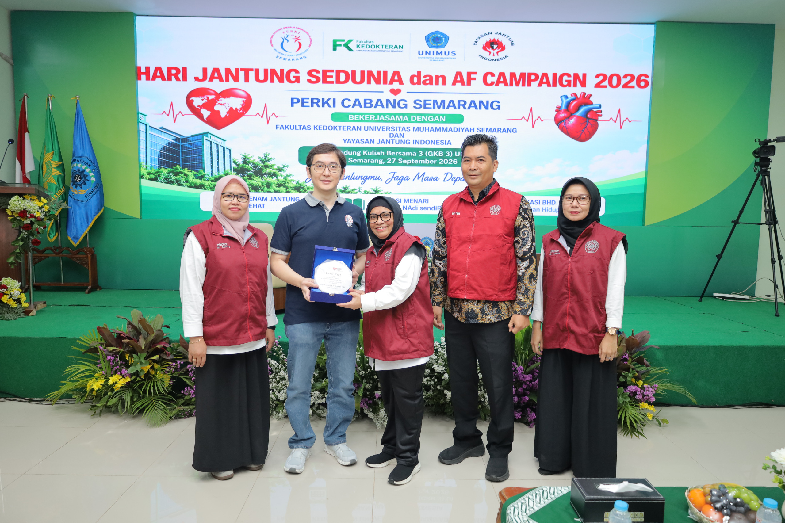 Read more about the article UNIMUS Jadi Tuan Rumah Hari Jantung Sedunia 2026, Perkuat Edukasi Pencegahan Penyakit Jantung di Jawa Tengah
