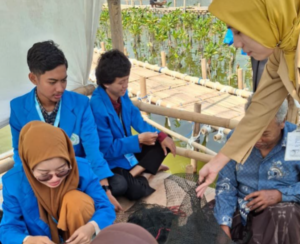 Read more about the article Perkuat Potensi Tambak Lorok, HIMAAKSI UNIMUS Tata Kawasan dan Kembangkan Wisata Pemancingan