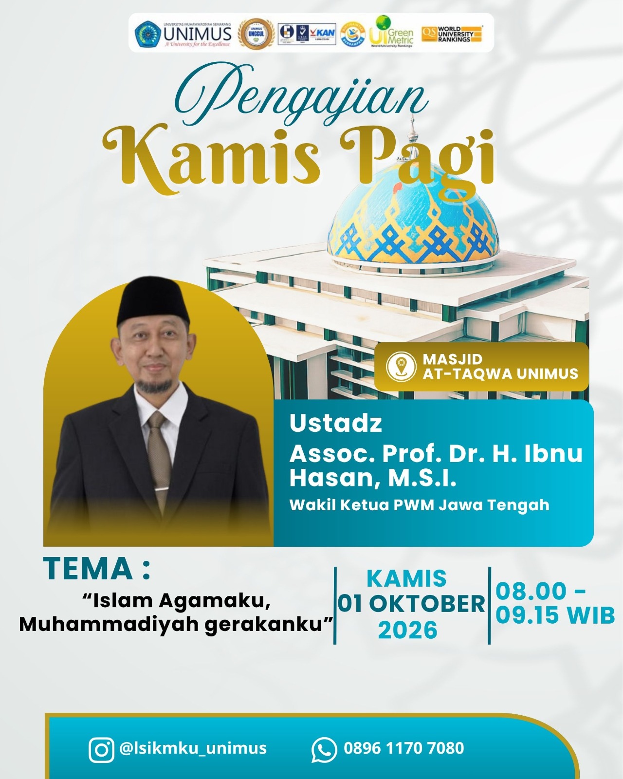 Read more about the article Pengajian Kamis Pagi Edisi 1 Oktober 2026