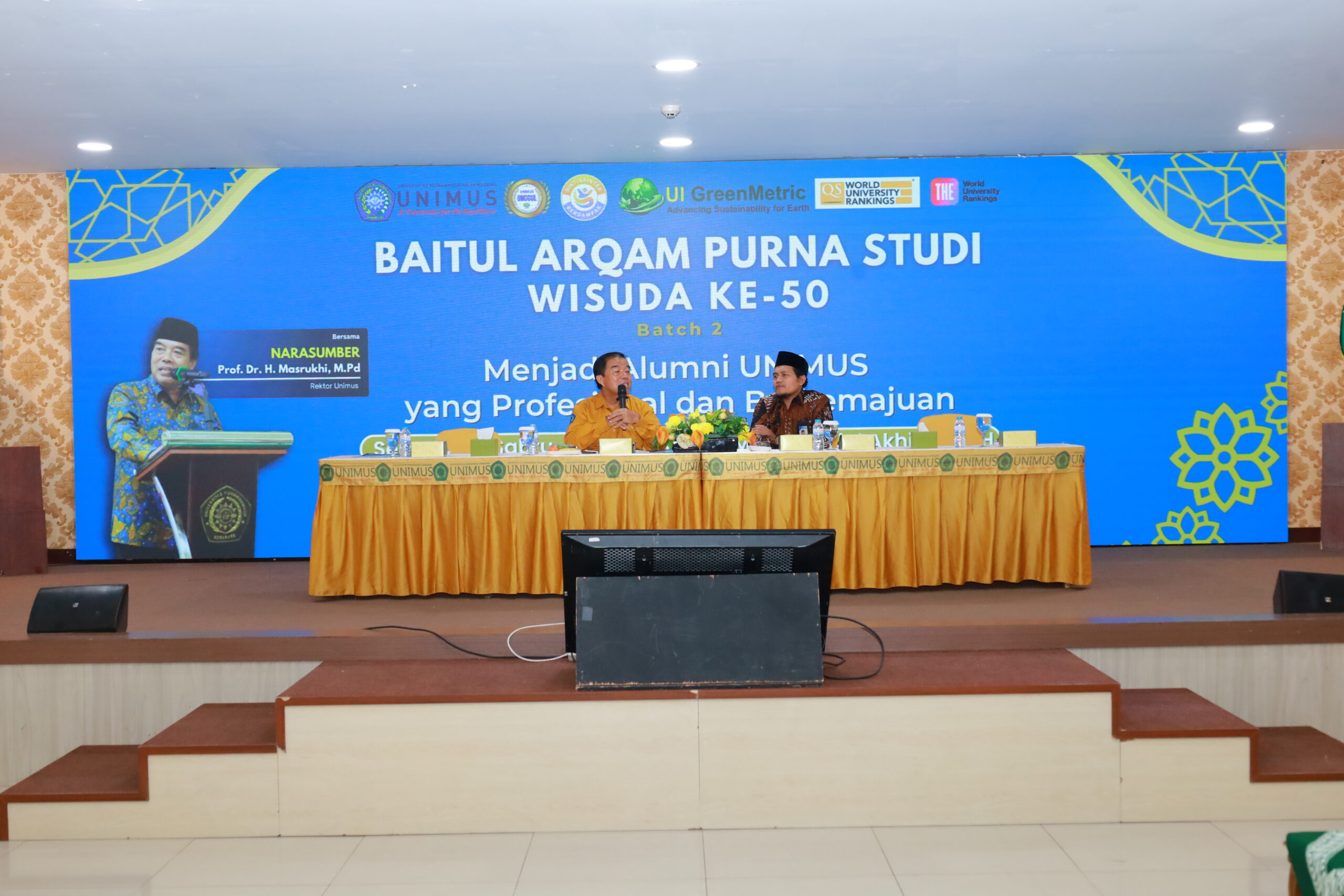 Read more about the article BAPS Batch 2 Wisuda ke-50 UNIMUS Perkuat Karakter Calon Alumni yang Profesional dan Berkemajuan