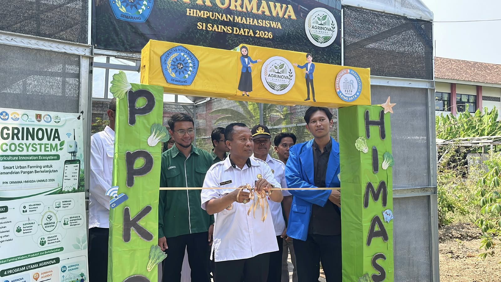 Read more about the article AGRINOVA Ecosystem UNIMUS Dorong Pertanian Perkotaan Berbasis Teknologi dan Edukasi